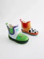 Botas de agua con forro de Toy Story para niños, originales, impermeables y de edición limitada