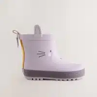 Botas de agua Chelsea Conejito Purple para niños, diseño exclusivo, edición limitada, impermeables y cómodas