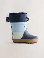 Botas de agua Bluey en bloques con Thinsulate térmico para niños, diseño exclusivo y calidad premium