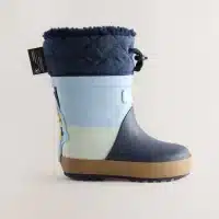 Botas de agua Bluey en bloques con Thinsulate térmico para niños, diseño exclusivo y calidad premium