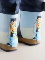 Botas de agua Bluey en bloques con Thinsulate térmico para niños, diseño exclusivo y calidad premium