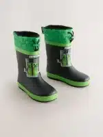 Botas de agua de Minecraft para niños, diseño exclusivo, de colección y edición limitada, calidad premium