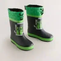 Botas de agua de Minecraft para niños, diseño exclusivo, de colección y edición limitada, calidad premium