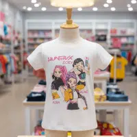 polo huntrix para niñas de algodón