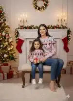 chompa navideña Minnie Mouse para niñas