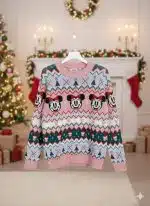 chompa navideña Minnie Mouse para niñas