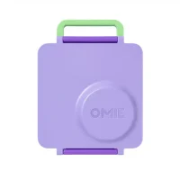 OmieBox lonchera térmica color lila y morado con termo integrado en La Mirilla Kids Perú
