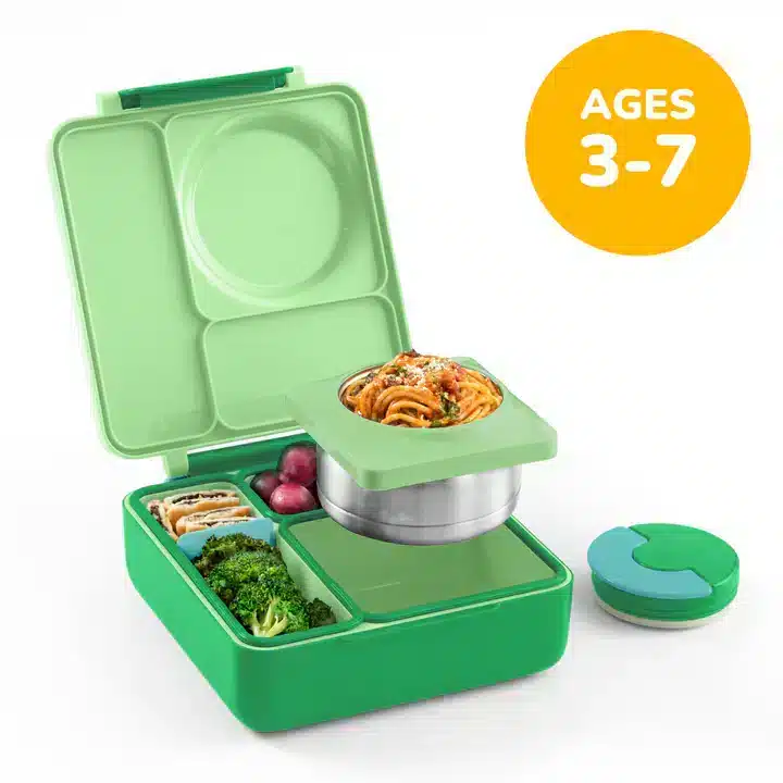 omiebox-lonchera-termica-limon-verde-la-mirilla-kids (2) OmieBox lonchera térmica color limón y verde con termo integrado en La Mirilla Kids Perú