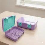 lonchera tritan personalizada lila para niños