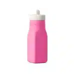 Botella de agua OmieBottle rosada de silicona que encaja dentro de la lonchera OmieBox